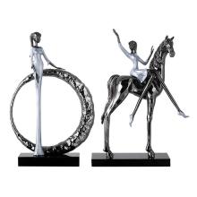 Статуэтка настольная ArtHomeDecor PRETTY WOMAN 7482 BLACK & WHITE